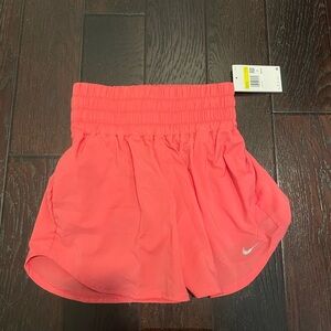 Nike shorts- Nike One Women's Dri-FIT Ultra High-Waisted 3" Brief-Lined Shorts
